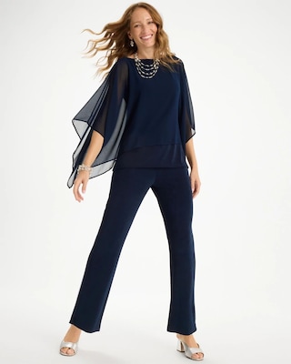 Travelers™ Chiffon Layered Top | Chico's